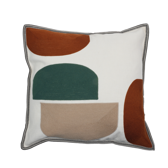 Photo of the fabric Jojoba Ccover 45 X 45 477 45 477 03 swatch by Casamance. Use for Cushion Cover