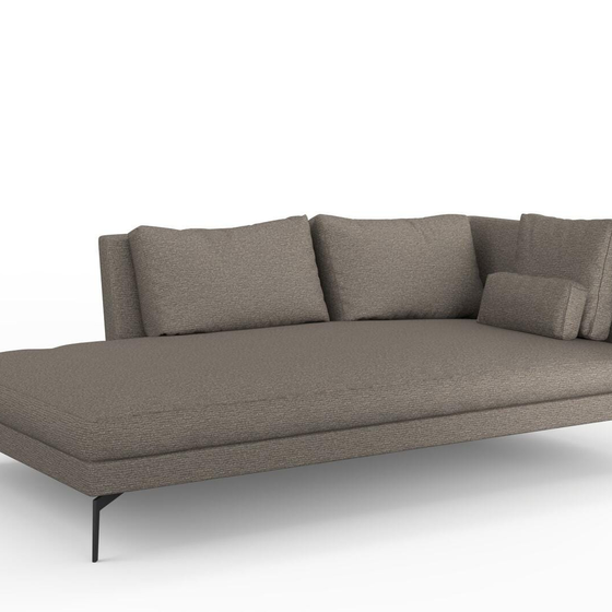 Photo of the fabric Grain Coffee swatch by Mokum. Use for Upholstery, Accessory, Top of Bed. Style of Plain, Texture