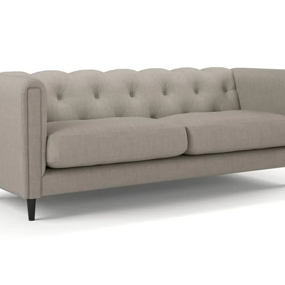 Photo of the fabric Lusk Feather swatch by James Dunlop. Use for Upholstery, Accessory. Style of Plain, Texture