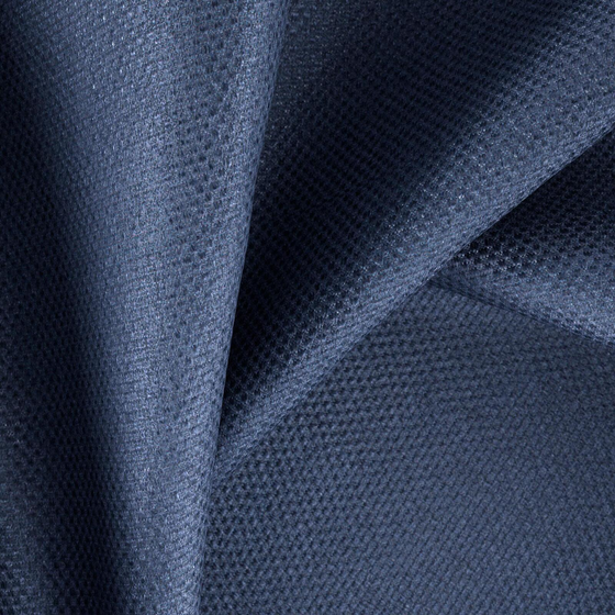 Photo of the fabric Nightshift Cobalt swatch by Zepel. Use for Curtains, Accessory, Top of Bed. Style of Dim Out, Plain