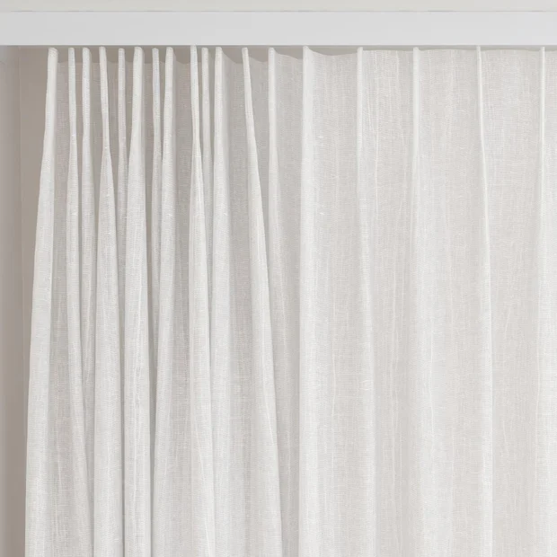 Photo of the fabric Sonata Ice swatch by James Dunlop. Use for Curtains. Style of Plain, Texture