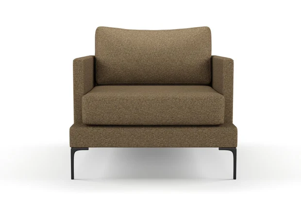 Photo of the fabric Bora Bora Bronze swatch by Mokum FibreGuard. Use for Curtains, Upholstery, Accessory. Style of Plain, Texture