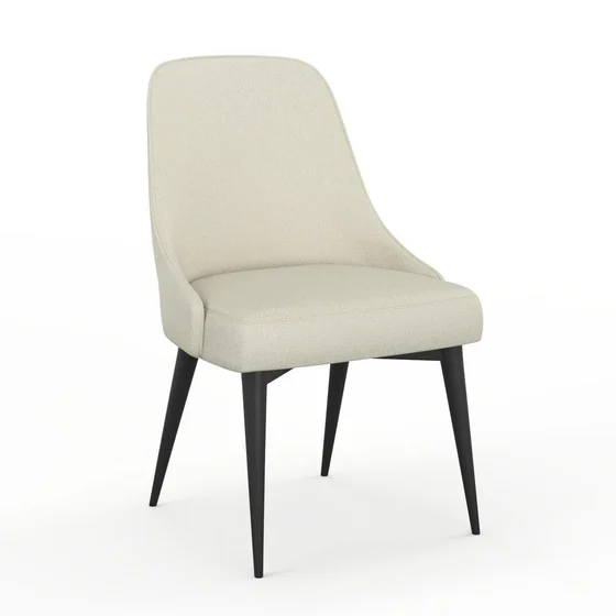 Photo of the fabric Classica Porcelain swatch by James Dunlop. Use for Upholstery, Accessory. Style of Plain, Taffeta