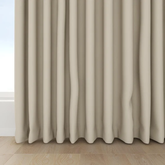 Photo of the fabric Satori Stonewash Linen swatch by Mokum. Use for Curtains, Upholstery Light Duty, Accessory, Top of Bed. Style of Plain, Texture