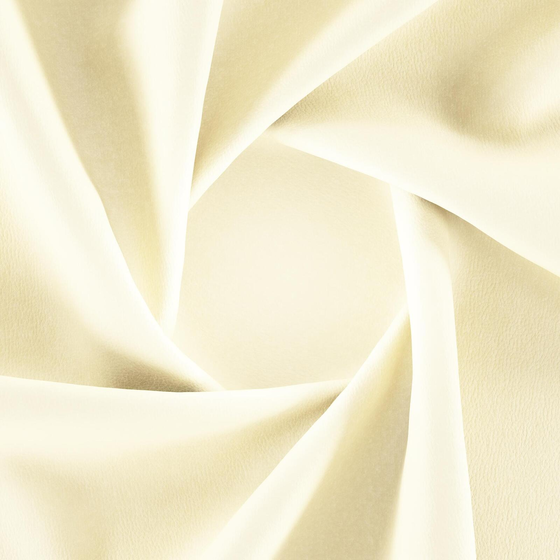 Photo of the fabric Bonanza Cream swatch by Zepel. Use for Upholstery. Style of Leather And Vinyl, Plain