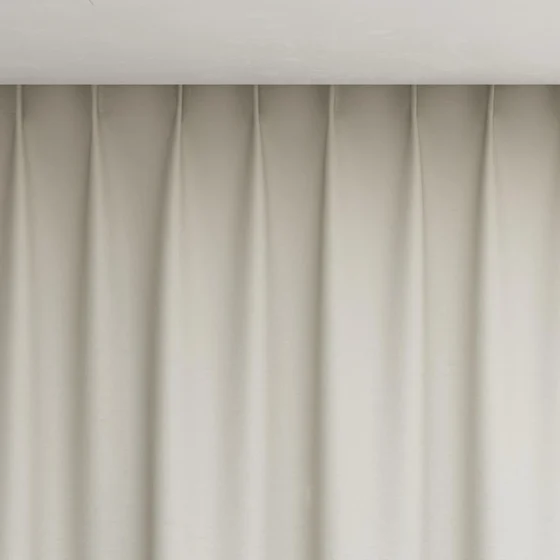 Photo of the fabric Satori Stonewash Chalk swatch by Mokum. Use for Curtains, Upholstery Light Duty, Accessory, Top of Bed. Style of Plain, Texture