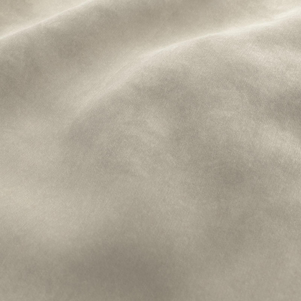 Photo of the fabric Moon Ivory swatch by FR-One. Use for Curtains, Upholstery, Accessory, Top of Bed. Style of Plain, Velvet