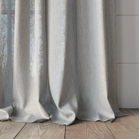 Photo of the fabric Shoji Pebble swatch by Mokum. Use for Sheer Curtains. Style of Plain, Sheer