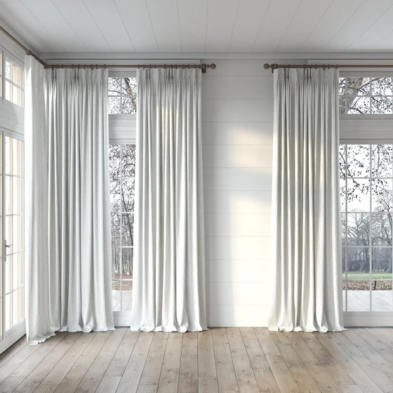 Photo of the fabric Sandrift Silver swatch by James Dunlop Essentials. Use for Curtains, Accessory. Style of Plain, Texture