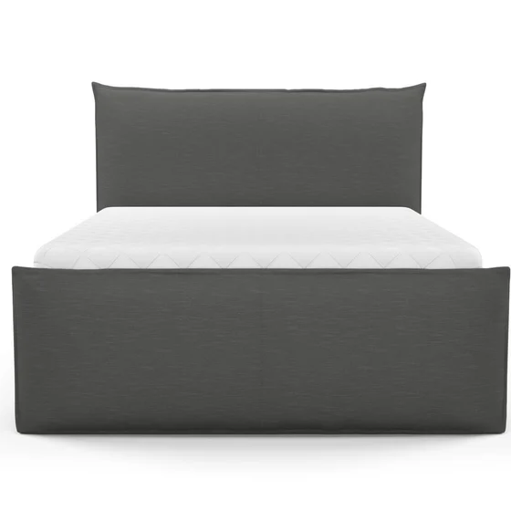 Photo of the fabric Sahel Soot swatch by Mokum. Use for Upholstery, Accessory. Style of Plain, Texture