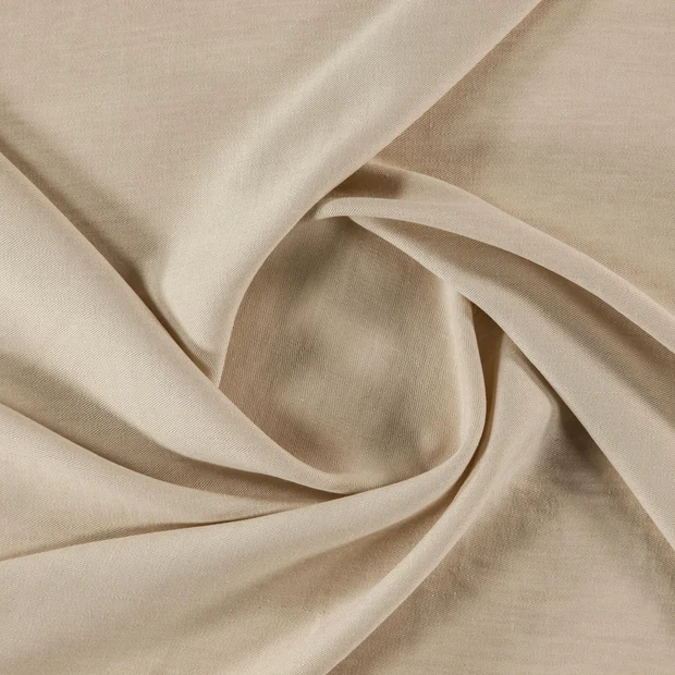 Photo of the fabric Arragon Sesame swatch by Zepel. Use for Curtains, Accessory. Style of Plain, Taffeta