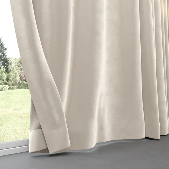 Photo of the fabric Velvelux Plaza swatch by Mokum FibreGuard. Use for Curtains, Upholstery, Accessory, Top of Bed. Style of Plain, Velvet