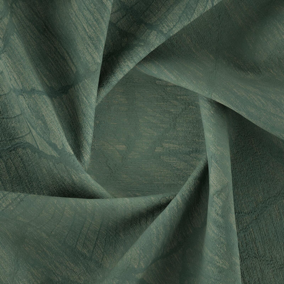 Photo of the fabric Heston Basil swatch by Zepel FibreGuard Pro. Use for Upholstery, Accessory. Style of Chenille, Floral And Botannical