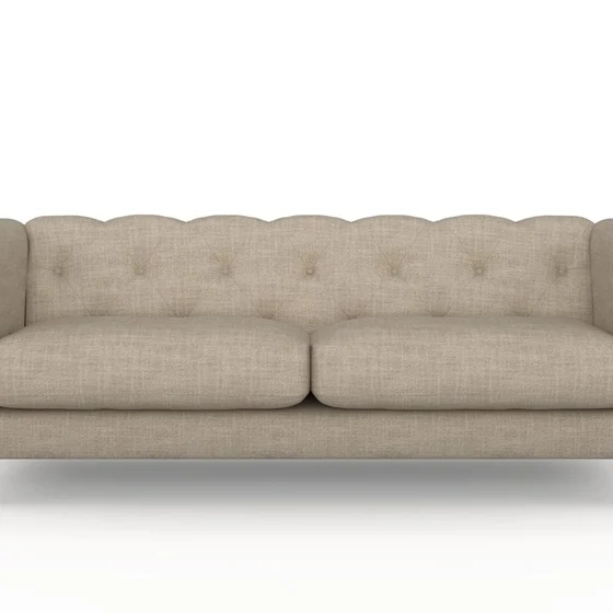 Photo of the fabric Grounded Linen swatch by James Dunlop. Use for Upholstery, Accessory. Style of Plain, Texture