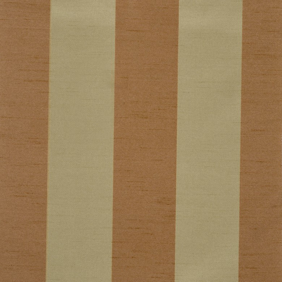 Photo of the fabric Casanova Copper swatch by Zepel. Use for Curtains, Accessory, Top of Bed. Style of Jacquard, Stripe