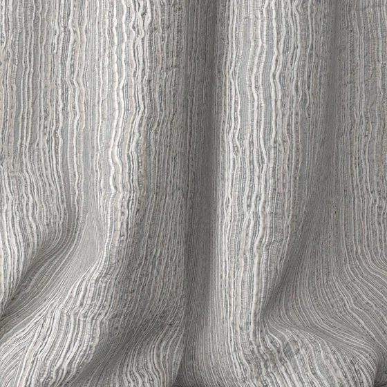 Photo of the fabric Turbulent Sleet swatch by James Dunlop. Use for Sheer Curtains. Style of Plain, Sheer