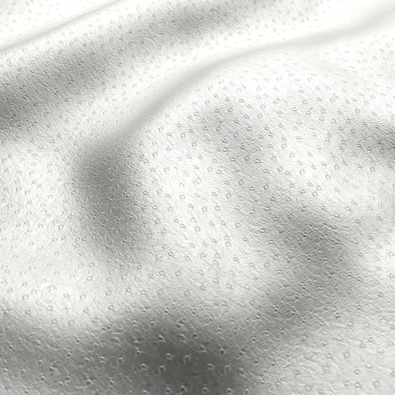 Photo of the fabric Supreme Metallic Silver swatch by Zepel. Use for Upholstery. Style of Animals And Birds, Leather And Vinyl