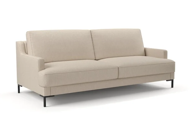 Photo of the fabric Souk Nougat swatch by Mokum. Use for Upholstery, Accessory. Style of Plain, Texture