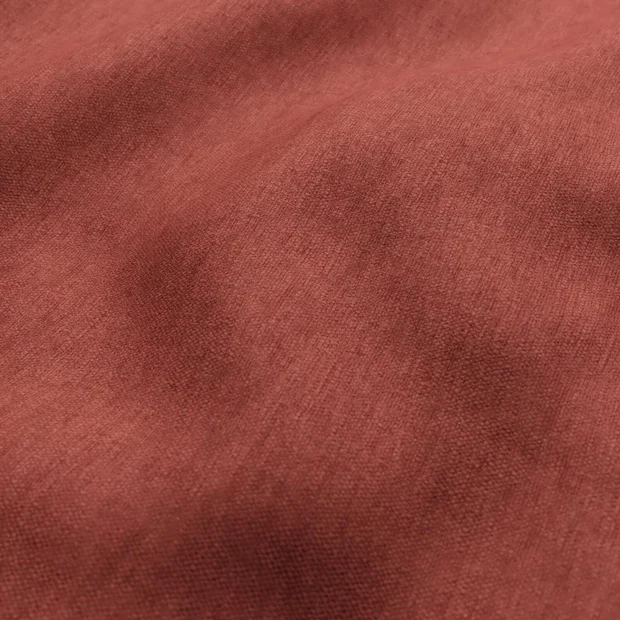 Photo of the fabric Colourwash Auburn swatch by Zepel FibreGuard. Use for Curtains, Upholstery, Accessory, Top of Bed. Style of Plain, Texture