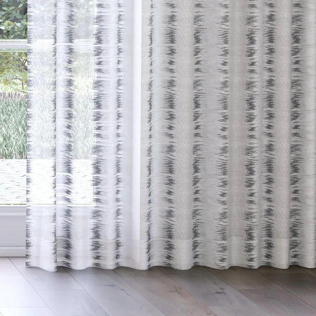 Photo of the fabric Exposure (JDG) Strata swatch by James Dunlop. Use for Sheer Curtains. Style of Sheer