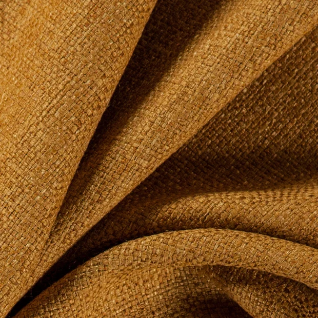 Photo of the fabric Domo Amber swatch by Zepel. Use for Curtains, Upholstery, Accessory, Top of Bed. Style of Plain, Texture