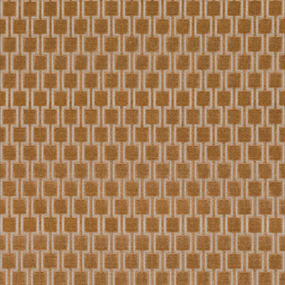 Photo of the fabric Bakerloo K5096 14 swatch by Kirkby Design. Use for Upholstery, Accessory. Style of Geometric, Velvet