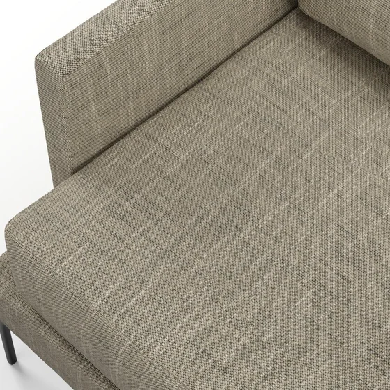 Photo of the fabric Ficus Pepper 851 swatch by Mokum. Use for Upholstery, Accessory. Style of Plain, Texture