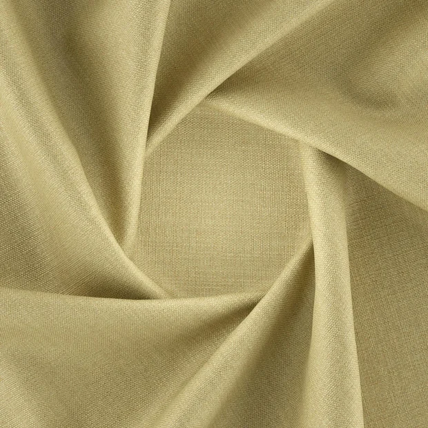 Photo of the fabric Linex Putty swatch by Zepel. Use for Curtains, Upholstery, Accessory, Top of Bed. Style of Plain, Texture