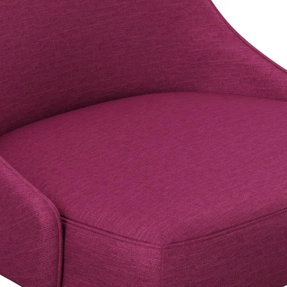 Photo of the fabric Provence Sangria swatch by James Dunlop Essentials. Use for Curtains, Upholstery, Accessory, Top of Bed. Style of Plain, Texture