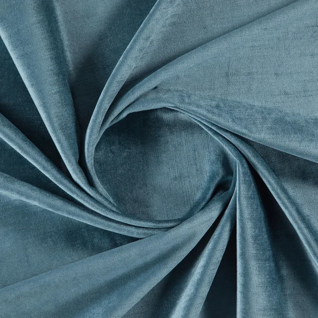 Photo of the fabric Monte Carlo Horizon swatch by Zepel. Use for Curtains, Upholstery, Accessory, Top of Bed. Style of Plain, Velvet