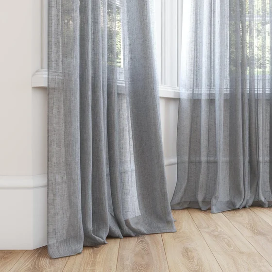 Photo of the fabric Sonata Shale swatch by James Dunlop. Use for Curtains. Style of Plain, Texture