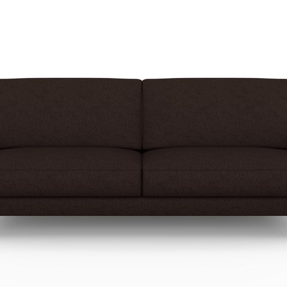 Photo of the fabric Pandanus Blackberry swatch by Mokum. Use for Upholstery. Style of Plain, Taffeta