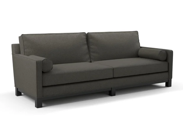 Photo of the fabric Alpine Riverstone swatch by James Dunlop. Use for Upholstery, Accessory. Style of Plain, Texture