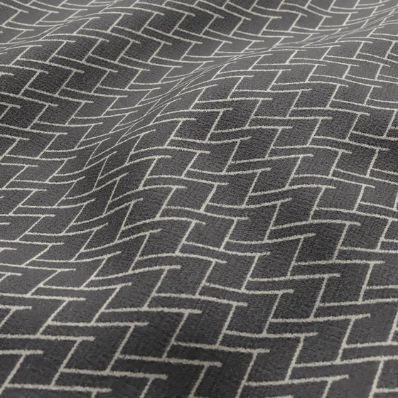 Photo of the fabric Leverett Alexander swatch by James Dunlop. Use for Upholstery, Accessory. Style of Chenille, Geometric
