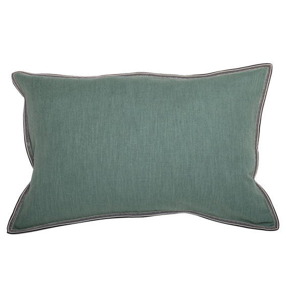 Photo of the fabric Guethary Ccover 40X60 461 60 461 09 swatch by Casamance. Use for Cushion Cover