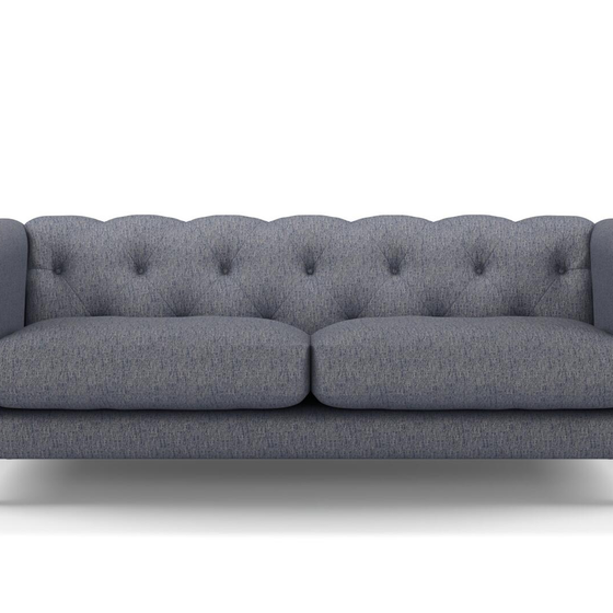Photo of the fabric Omni Marine swatch by James Dunlop FibreGuard. Use for Upholstery, Accessory, Top of Bed. Style of Plain, Texture