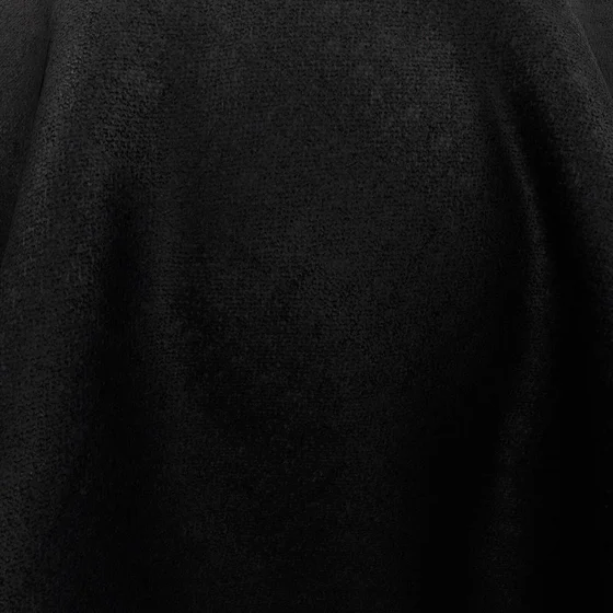 Photo of the fabric Determination Raven swatch by James Dunlop FibreGuard. Use for Curtains, Upholstery, Accessory, Top of Bed. Style of Plain, Velvet