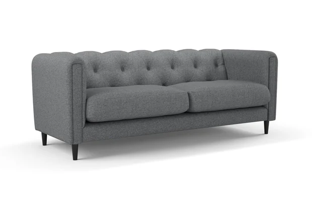 Photo of the fabric Attwood Nickel swatch by James Dunlop. Use for Upholstery, Accessory. Style of Plain, Texture