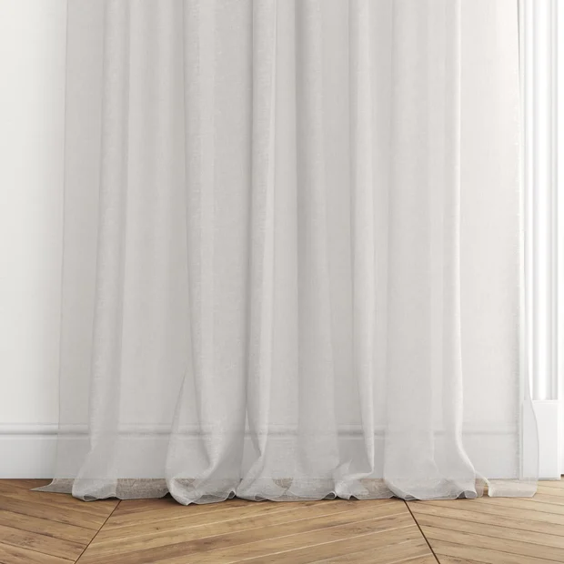 Photo of the fabric Seaview Linen swatch by James Dunlop. Use for Sheer Curtains. Style of Plain, Sheer