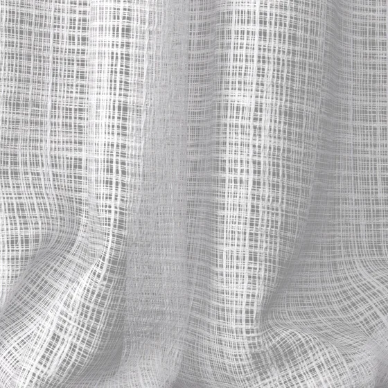 Photo of the fabric Scandinese Whitewash swatch by James Dunlop. Use for Sheer Curtains. Style of Plain, Sheer