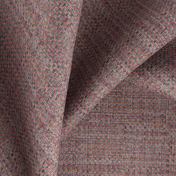 Photo of the fabric Latin Raisin swatch by FR-One. Use for Curtains, Upholstery, Accessory, Top of Bed. Style of Plain, Texture