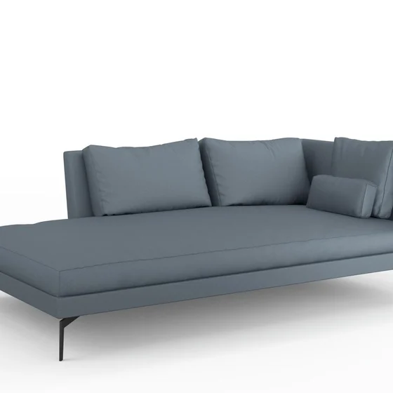 Photo of the fabric Infinite Chambray swatch by Mokum. Use for Curtains, Upholstery, Accessory, Top of Bed. Style of Plain, Texture