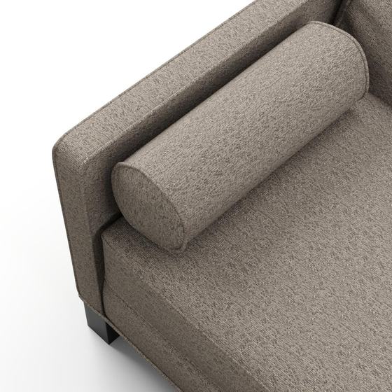 Photo of the fabric Omni Plaza swatch by James Dunlop FibreGuard. Use for Upholstery, Accessory, Top of Bed. Style of Plain, Texture