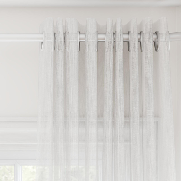 Photo of the fabric Sonata Dawn swatch by James Dunlop. Use for Curtains. Style of Plain, Texture