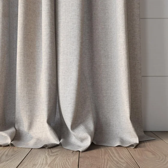 Photo of the fabric Envoy 2 Cameo 320cm swatch by James Dunlop Essentials. Use for Curtains, Accessory, Top of Bed. Style of Plain, Texture