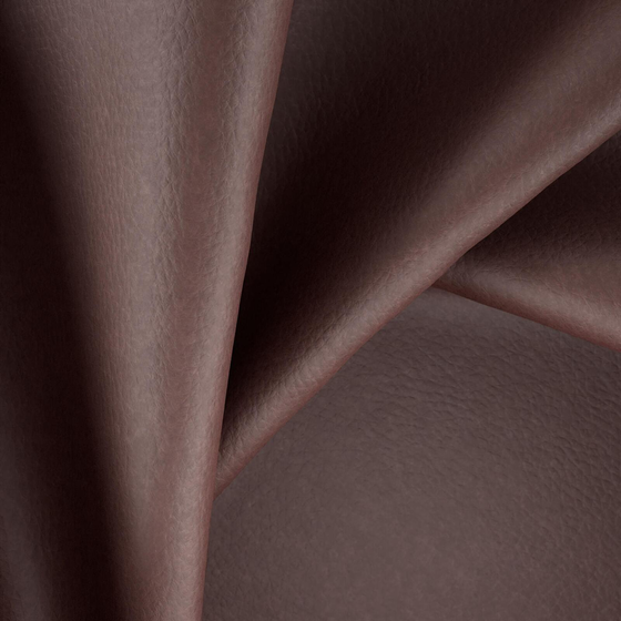Photo of the fabric Bonanza Chestnut swatch by Zepel. Use for Upholstery. Style of Leather And Vinyl, Plain