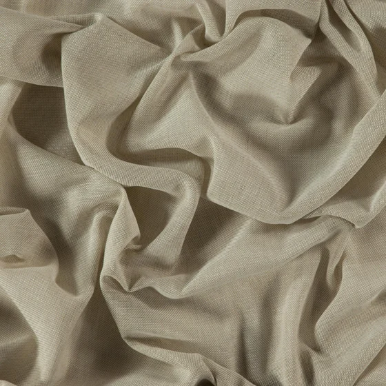 Photo of the fabric Chance Linen swatch by Zepel. Use for Sheer Curtains. Style of Plain, Sheer