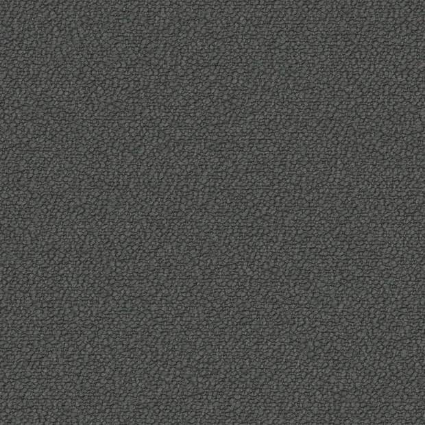 Photo of the fabric Snowdown Charcoal swatch by Zepel FibreGuard. Use for Curtains, Upholstery, Accessory, Top of Bed. Style of Plain, Texture
