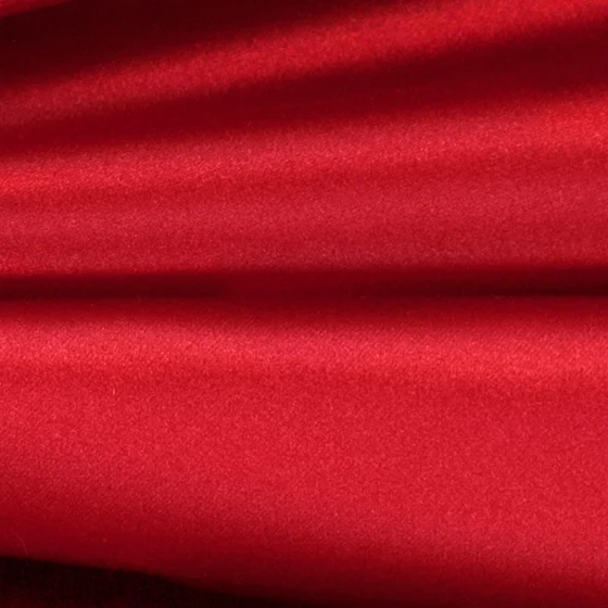 Photo of the fabric Sateen 137 Sherry swatch by Zepel. Use for Curtains, Upholstery, Accessory, Top of Bed. Style of Plain, Taffeta