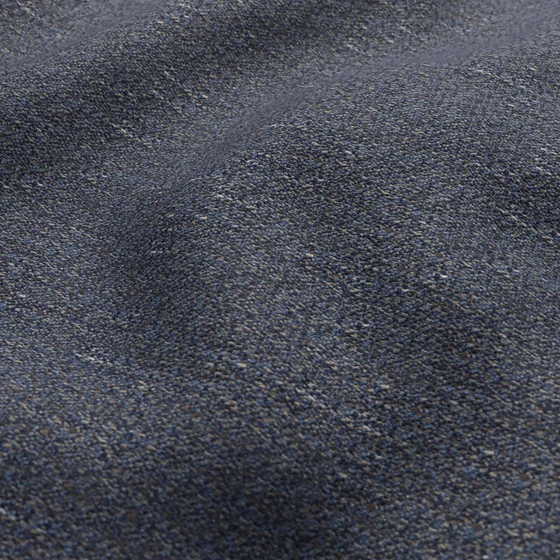 Photo of the fabric Mingle Mangle Marine swatch by Zepel FibreGuard. Use for Upholstery, Accessory, Top of Bed. Style of Plain, Texture